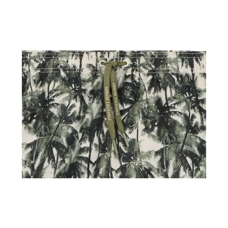 ARMANI EXCHANGE Floral print Swim Shorts-1