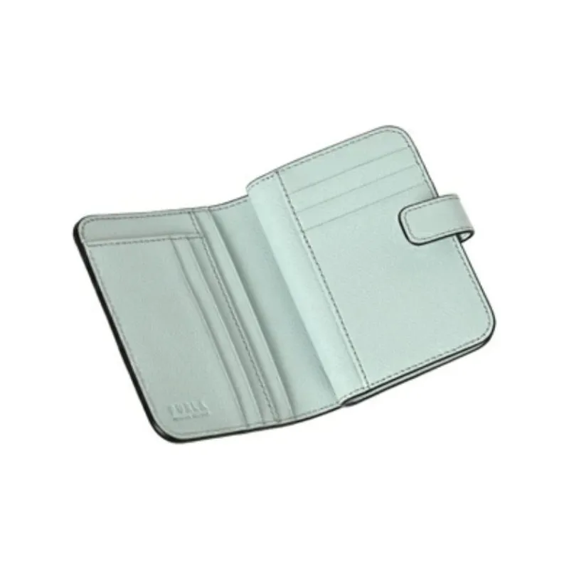 Furla Leather Wallet Mini Women's Blue-2