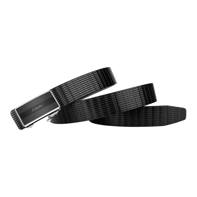 CATELLES Unlined Top Grain Cow Leather Leather Belts Men's Width: 3.5cm-3