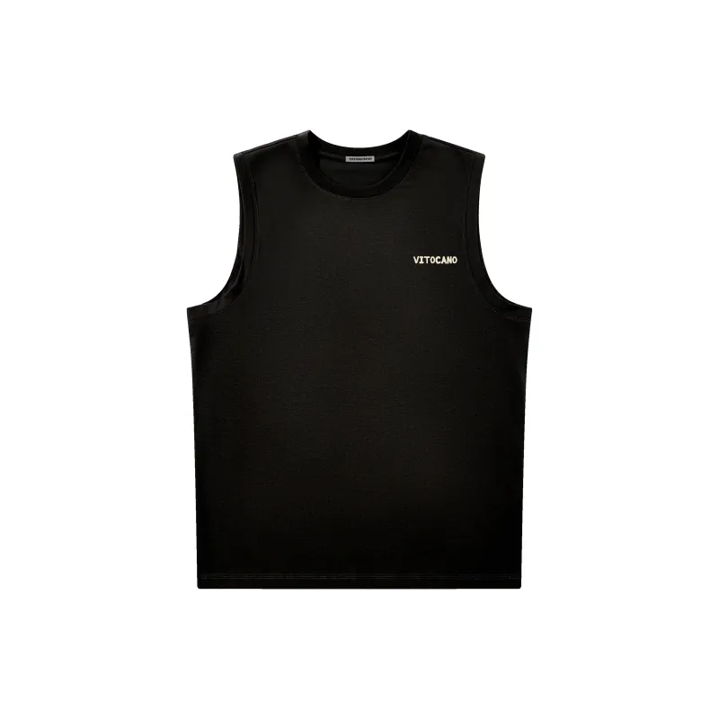 Vitocano Tank Tops Unisex White-3