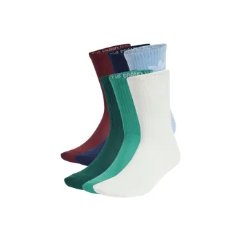 Adidas Originals Trefoil Cushion Crew Socks 6 Pairs