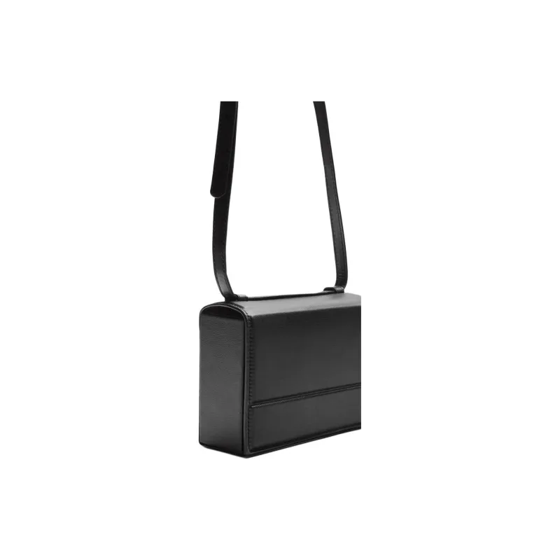 ZARA PU Small Square Bag Crossbody Bags Regular Men's Black-3