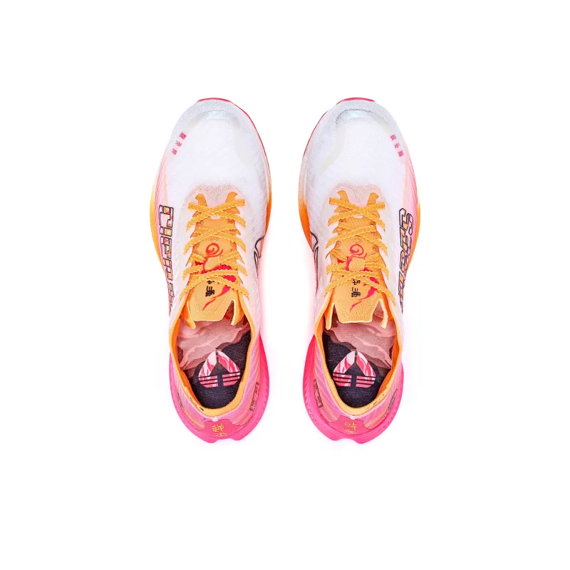 CLERSES Running Shoes Unisex Low Top Neon Pink-4