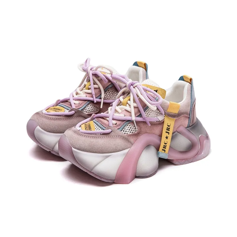 Chibang Height Increasing Low Top Chunky Sneakers Women's-1