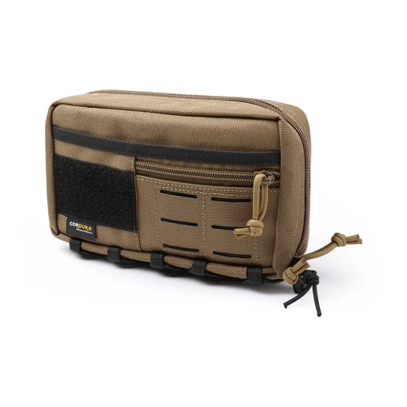 MARDINGTOP CORDURA Fabric MOLLE Expansion Accessories Side Bag Unisex Khaki/Black-0