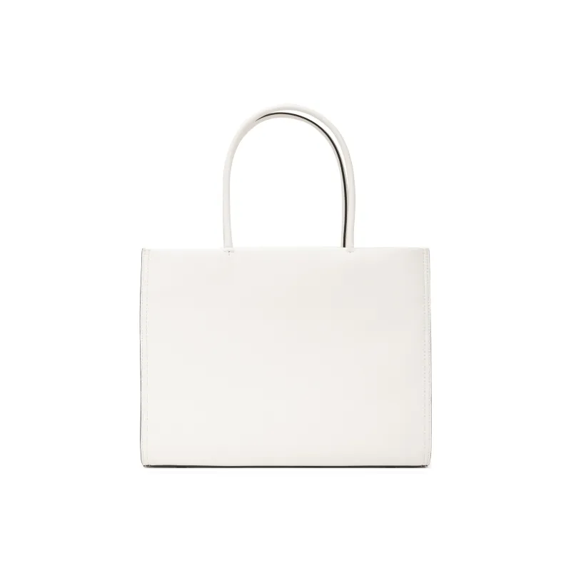 TORY BURCH Ella Bio Small Tote Warm White-2