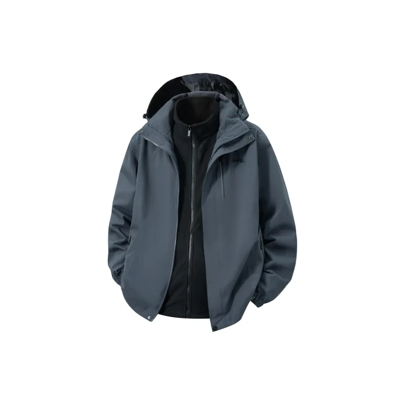 Jeep Outdoor Hiking For Urban Living/Travel/Commuting Waterproof And Windproof To Keep Warm Windbreaker Jacket Unisex-0