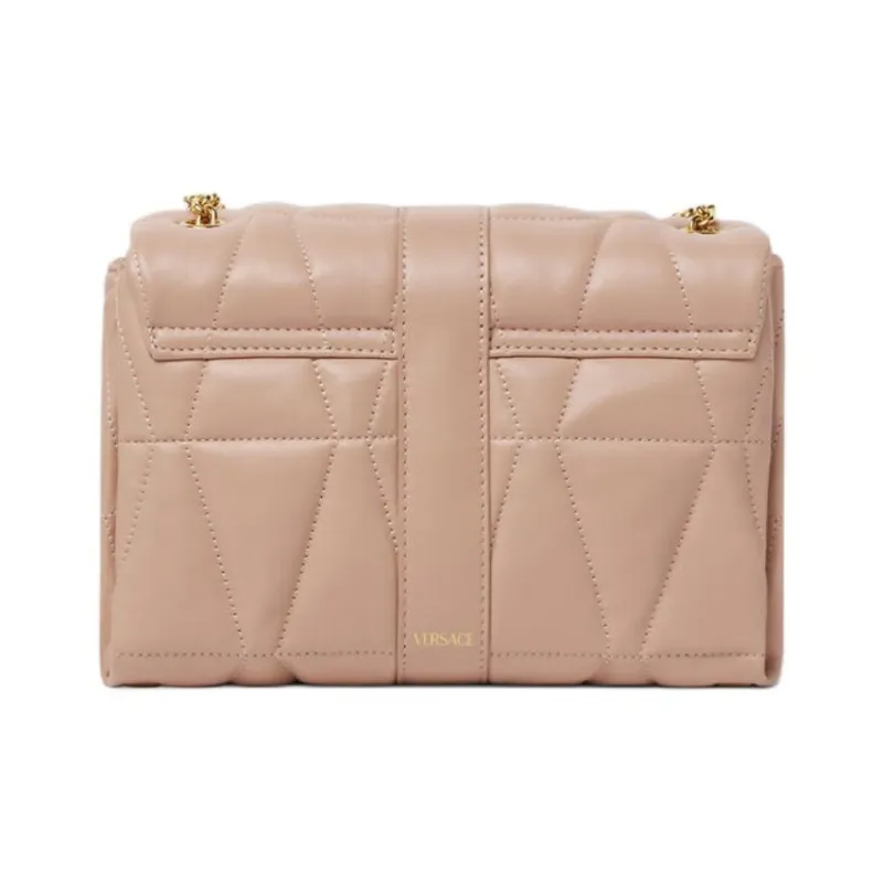 FANSIZHE Kleio Lambskin Shoulder Bag Women's Light Pink-2
