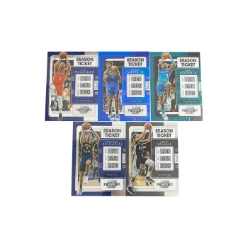 PANINI 2022 Ball Game Ticket McCollum Carter Rozier Russell Etc. Sports Cards 5 Pcs