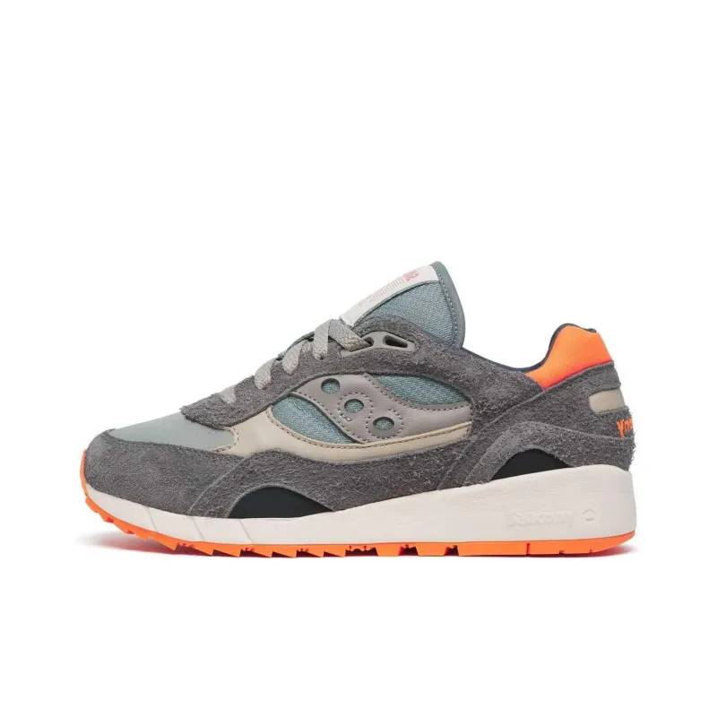 Saucony Shadow 6000 Cushioning Low-Top Running Shoes Women's Gray-0