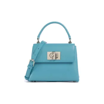 Furla Leather Handbag Mini Women's Blue