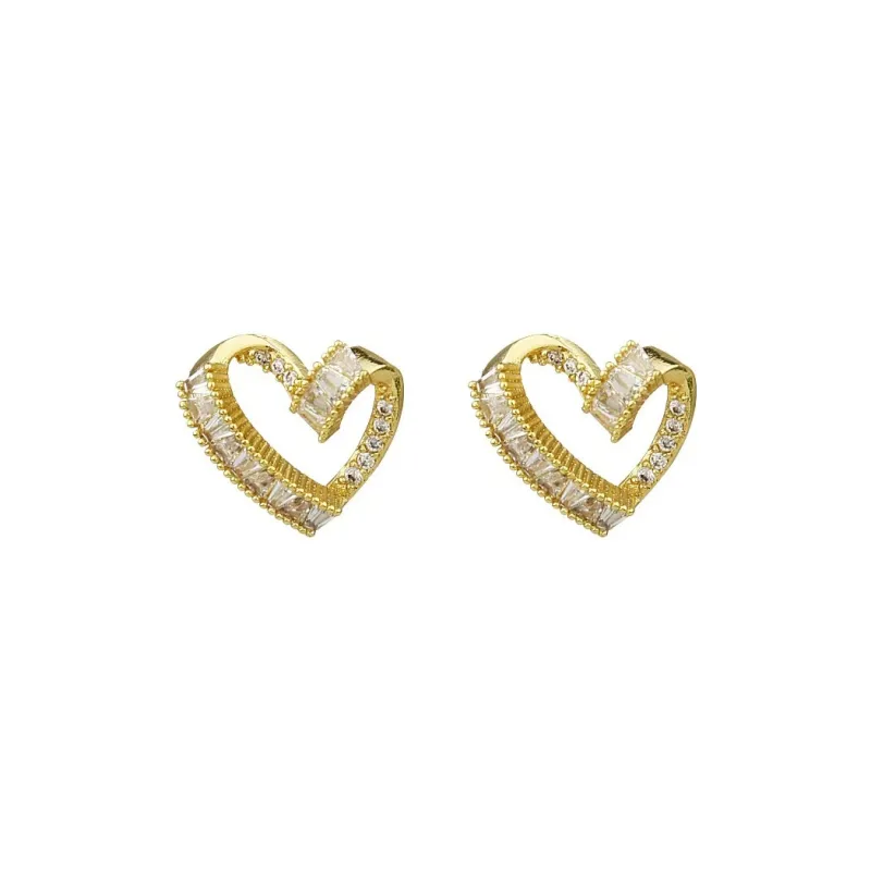 BLESSED BULLET Copper Stud Earrings Women's-0