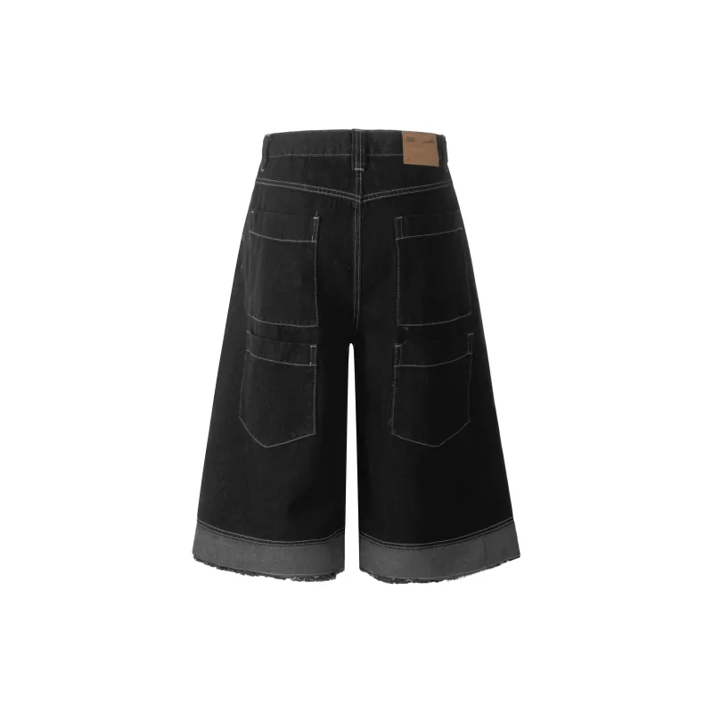 ONITSOP Denim Shorts Unisex Black-2