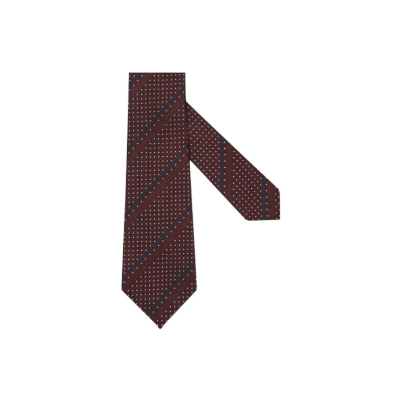 Zegna Silk, Mulberry Silk Ties Unisex Burgundy-2