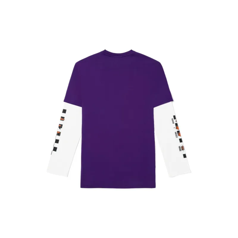 Vans TEE LS T-Shirt Unisex Purple-1