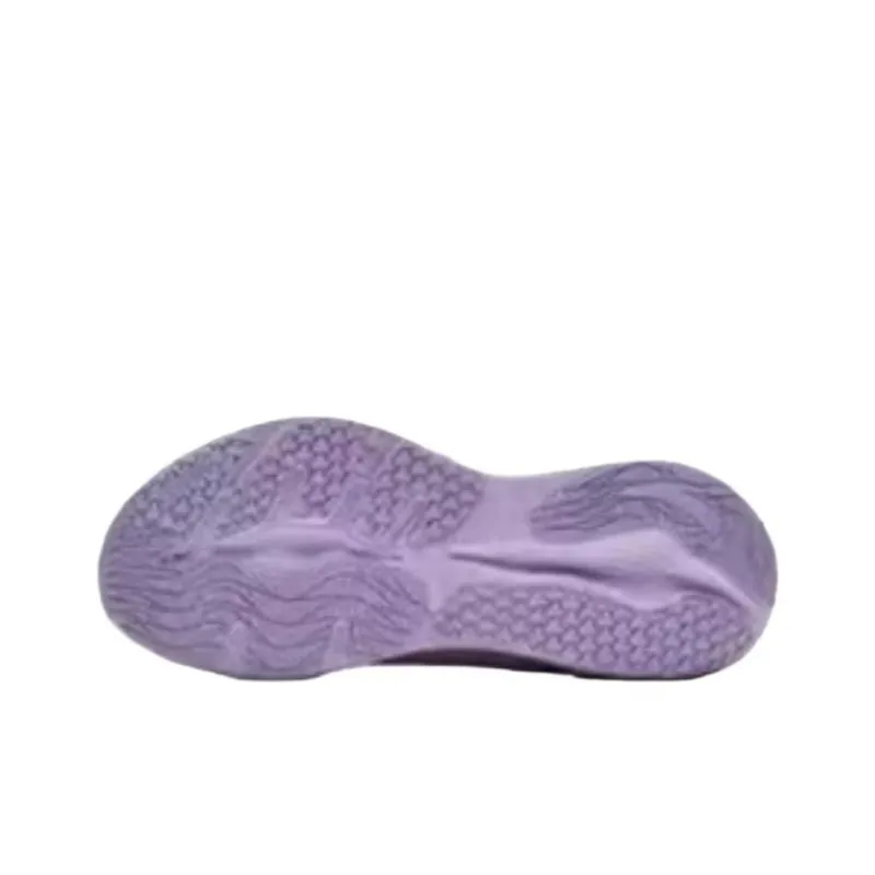 Anta Cushioned Slip Resistant Low Top Sprint Running Shoes Women's Purple Pink-4