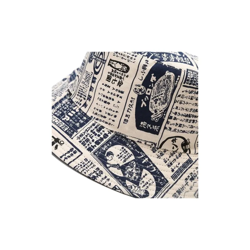 Yalu Preferred Polyester Bucket Hats Unisex-3