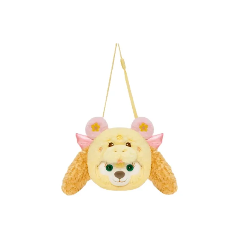 Disney Fabric Shoulder Bag, Crossbody Bag Women's Yellow-0