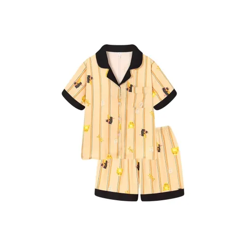 O'MESIK Pajama Set Women's Yellow