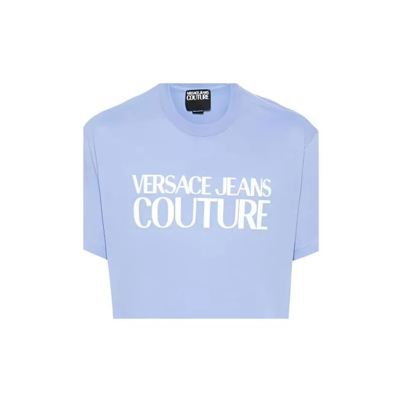 VERSACE JEANS COUTURE Duties Handling Fees Included T Shirt Men's Blue-2