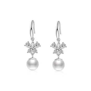 MOLADY 999 Fine Silver Earrings Women's
