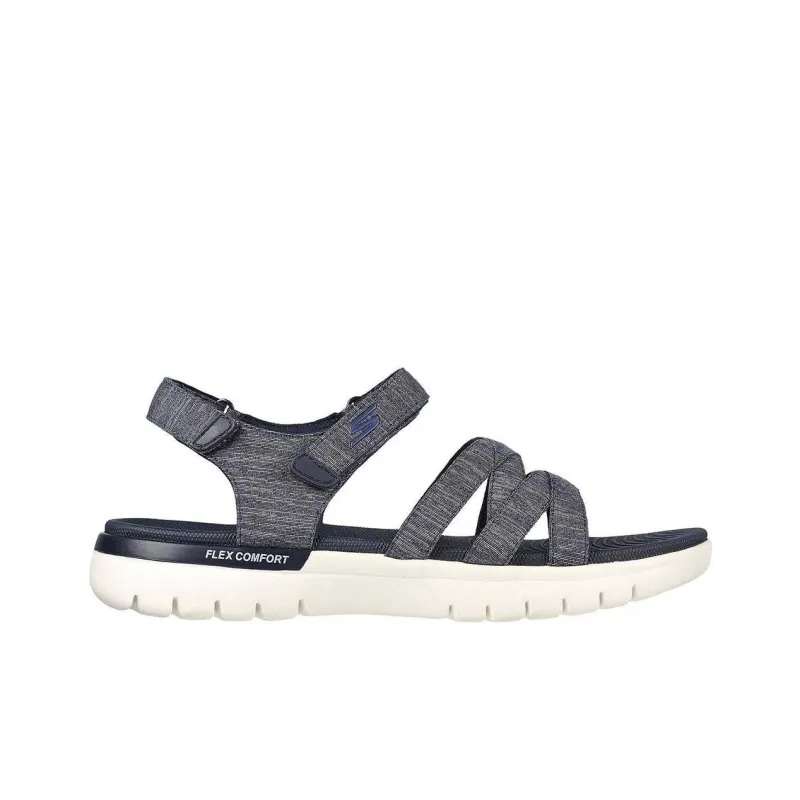 Skechers Flex Comfort Beach Sandals Women's Gray-1