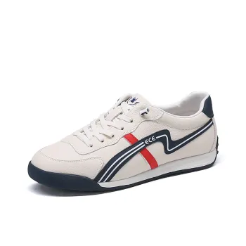 Spider King Slip Resistant Low Top Casual Shoes Men's White Blue