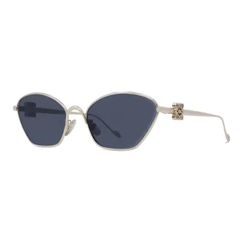 LOEWE Metal Cat Eye Sunglasses Unisex Gold