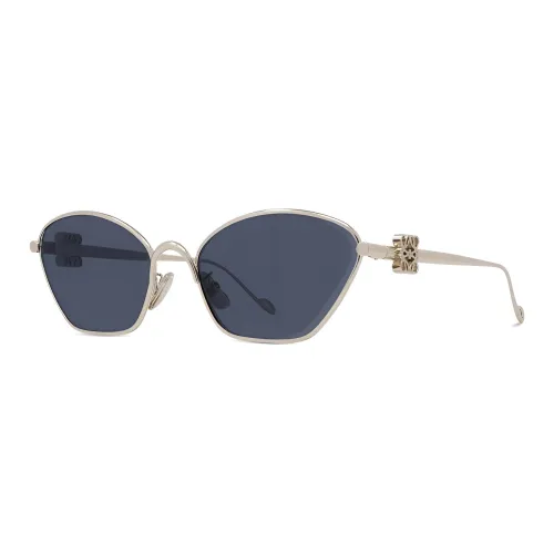 LOEWE Metal Cat Eye Sunglasses Unisex Gold