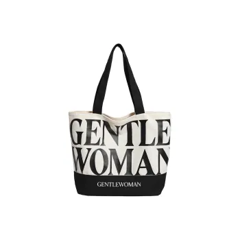 FCTOSSR Canvas Tote Bag Shoulder Bag Women's Black/Khaki/Green/Pink