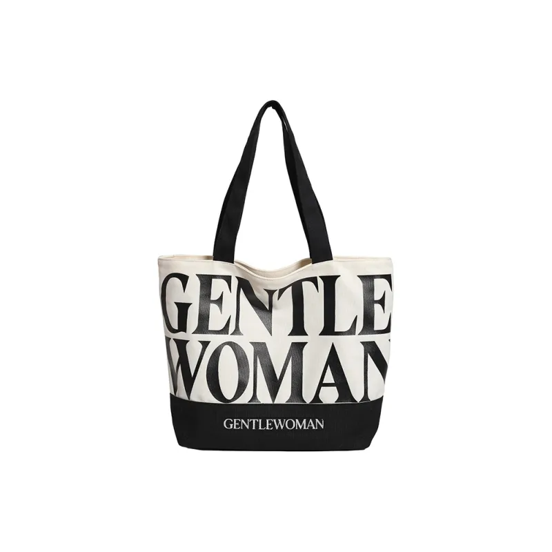 FCTOSSR Canvas Tote Bag, Shoulder Bag Women's Black/Khaki/Green/Pink-0