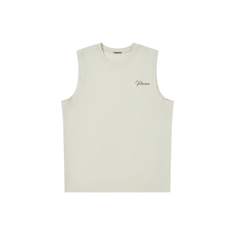 Vitocano Tank Tops Unisex White-7