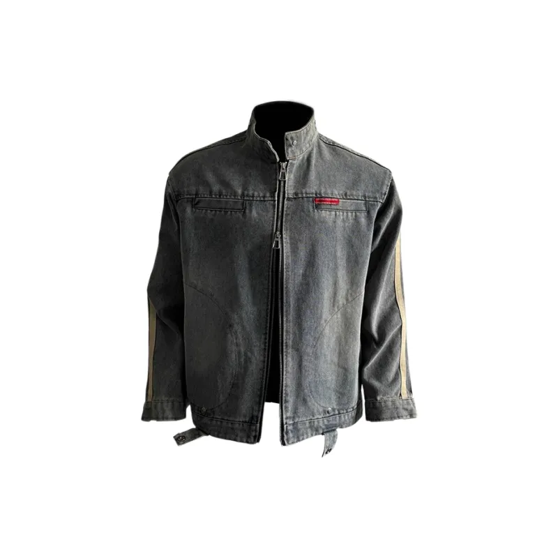 SUNSETMONENT Denim Jacket Unisex Blue-1