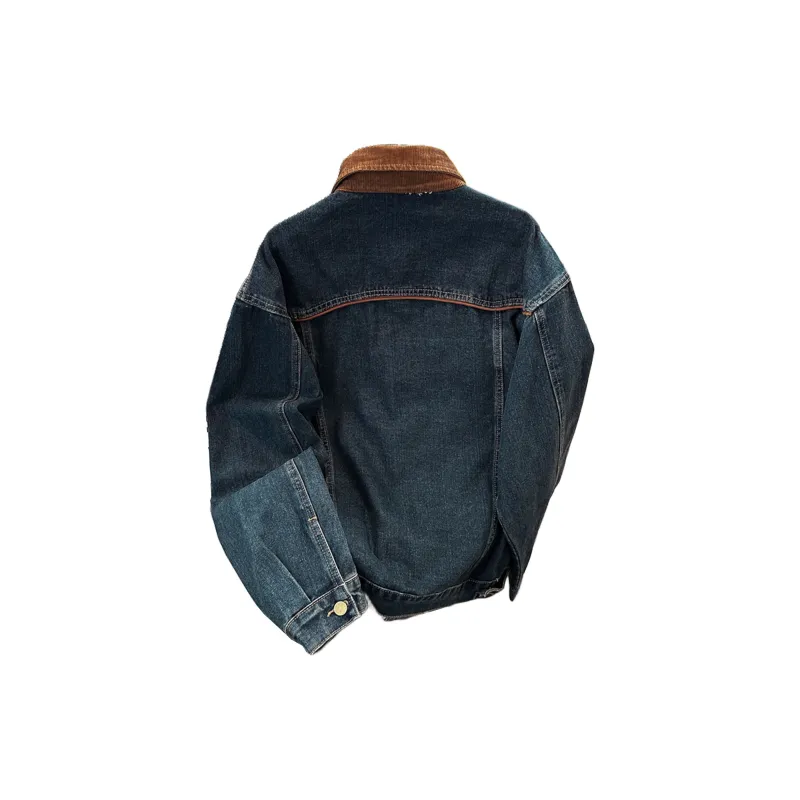 FORCEPULR Denim Jacket Unisex Blue-1