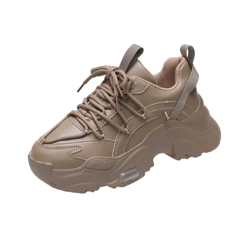 PLAY COBBLER Anti-Slip And Wear-Resistant Coverage Low-Top Chunky Sneakers Unisex-6
