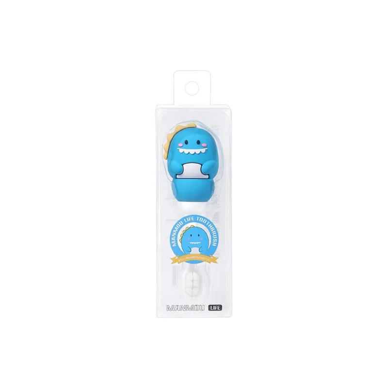 CHENYISHENG Cartoon Dinosaur 100-Bristle Toothbrush Cute Independent Packaging Soft Bristles Kids Compatibility-15