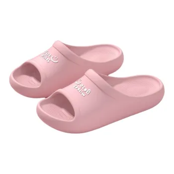 ECAC Women's Summer Slippers For Outdoor And Indoor Wear, Slip Resistant Bathing, Couple Fashion Eva Slippers Shoes