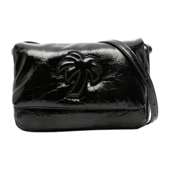 PALM ANGELS Soft Palm Bridge Bag Black
