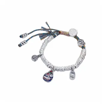 UZIID 999 Fine Silver Bracelets Unisex