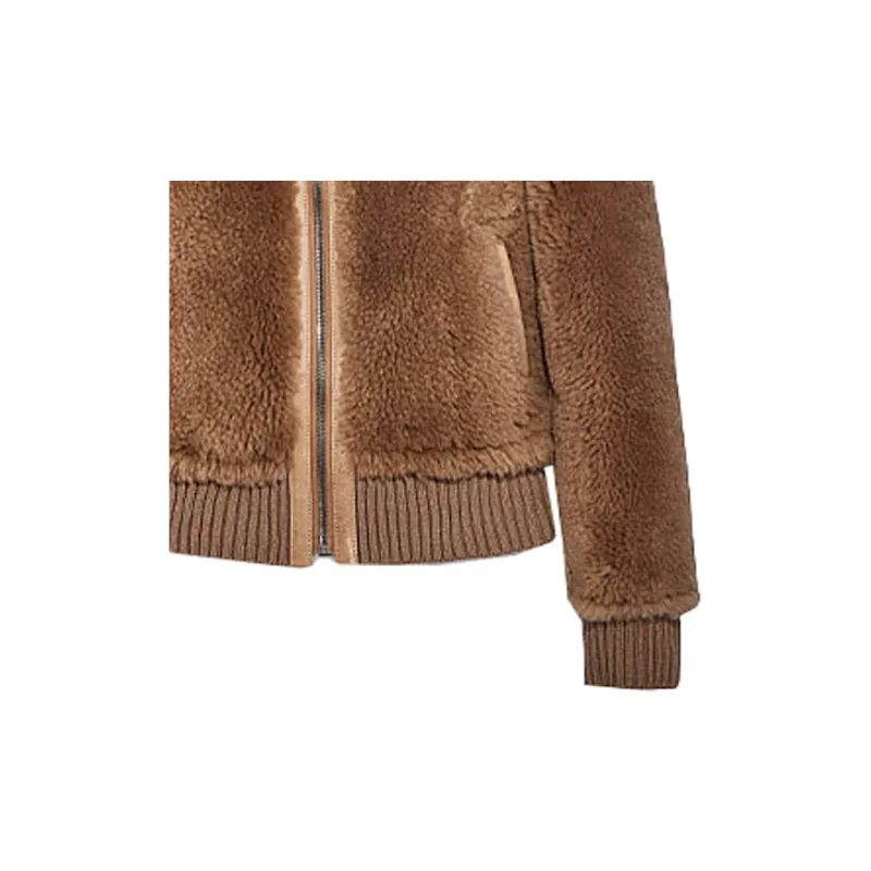 COACH Jackets Women's Sand Dune Yellow-4