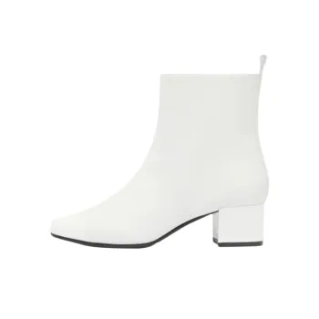 Carel Ankle Boots 4cm Women's White