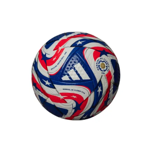 Adidas Size 5 Ball Soccer PU Seamless Thermal bonding Unisex White/Blue/Red