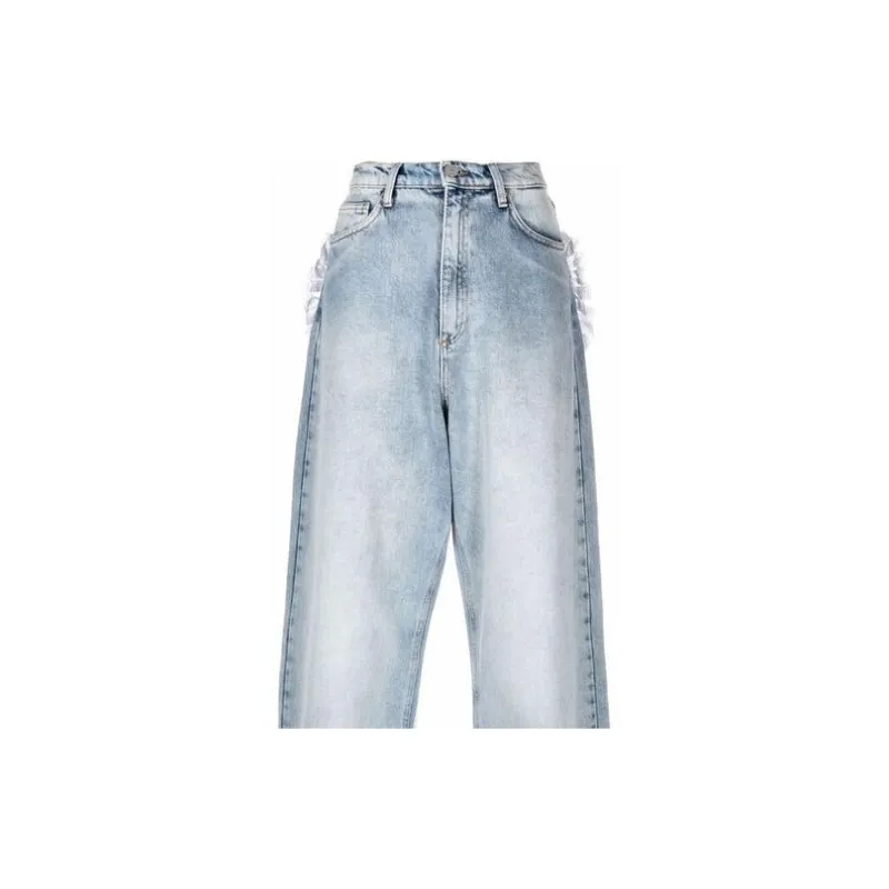 NATASHA ZINKO Jeans Women's Light Blue-4