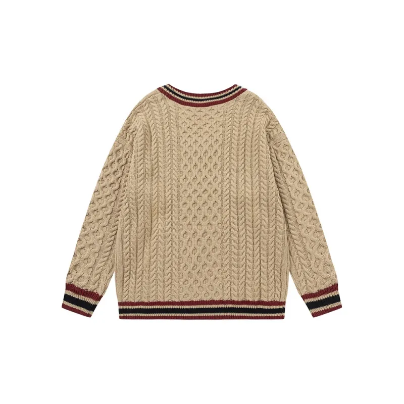 Vine Color Knitwear Unisex-4