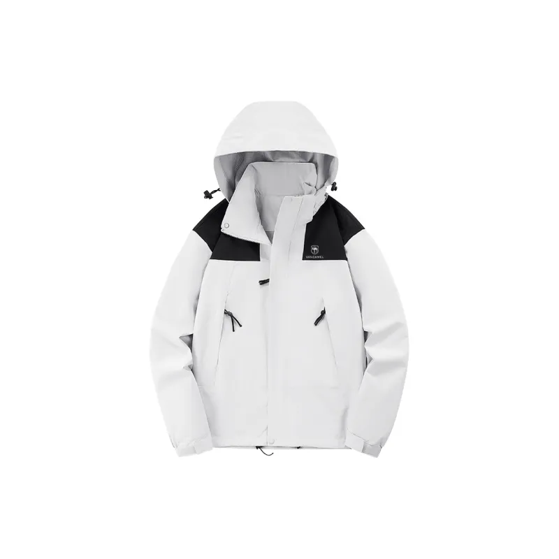 VanCamel Water-Resistant Windproof Wear-Resistant Breathable Windbreaker Jacket Unisex-2
