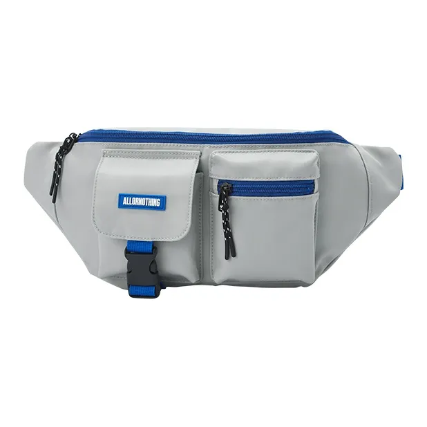 SEM/R Fabric Fanny Pack Small Size Unisex Multicolor-0