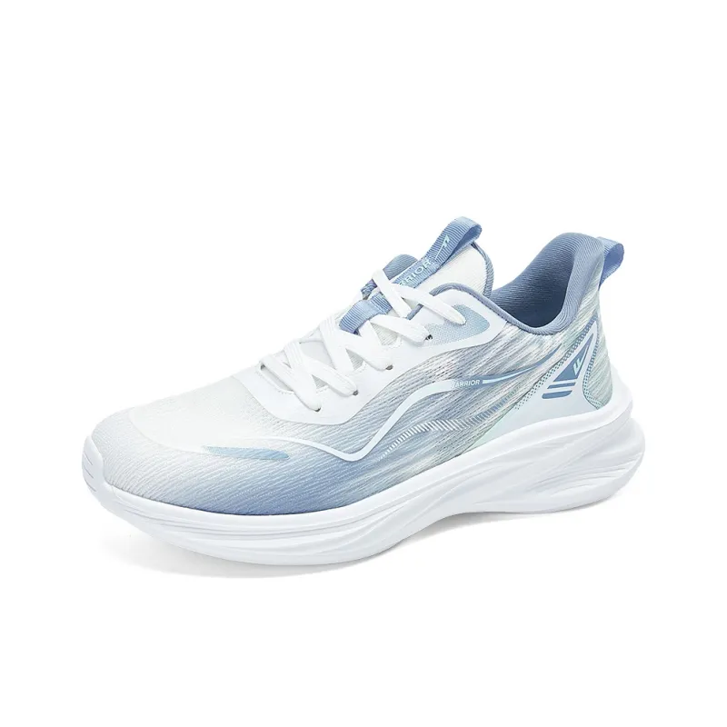Warrior Shock Absorbers With Slip Resistant Features Running Shoes Men's White Blue-1
