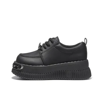Komanic Ballet Flats Casual Single Shoes Women's Black