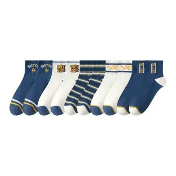 Cotton Gene Ankle Socks Men's 10 Pack