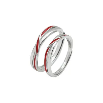 Regalrose 925 Sterling Silver Rings Unisex Silver